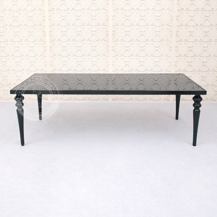 KAIROS Dining Table Black Frame with Black Top